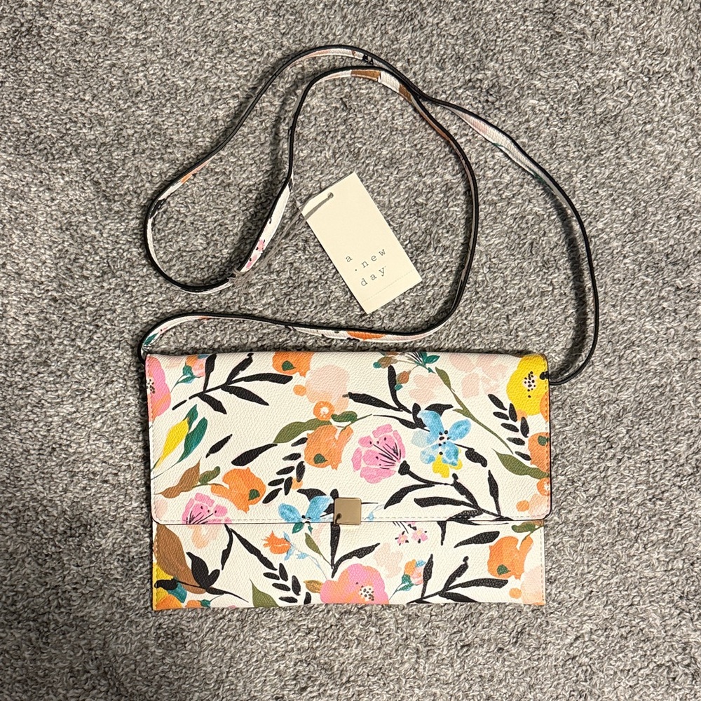 Floral Crossbody Bag